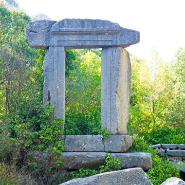 Asya Türkiye termesso Tepesi'nden Anadolu miras Harabeleri