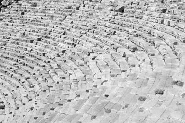   Türkiye'nin Avrupa myra ste eski tiyatro soyut dokusuna