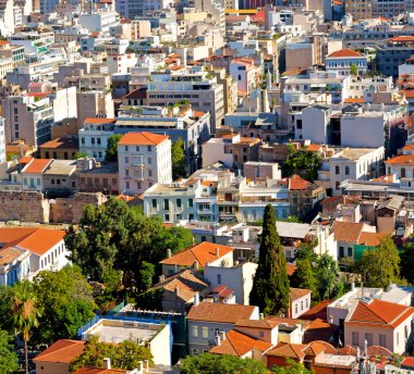 Avrupa Yunanistan con antik kenti ve eski yeni mimari