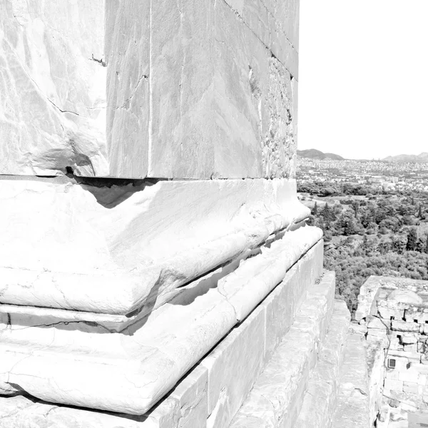 Eski Avrupa'nın eski ve yeni mimari Yunanistan congesti