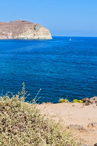 Hill and rocks  greece — Stock Photo, Image