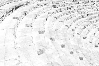   Türkiye'nin Avrupa myra ste eski tiyatro soyut dokusuna