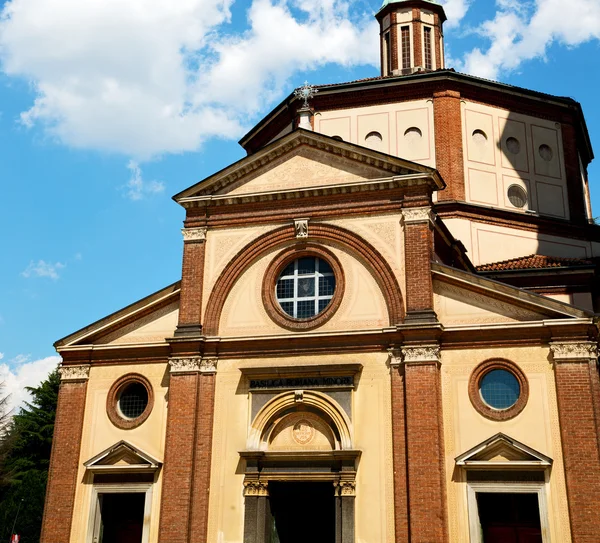 Cultura arquitetura antiga em itália europa milan religião a — Fotografia de Stock