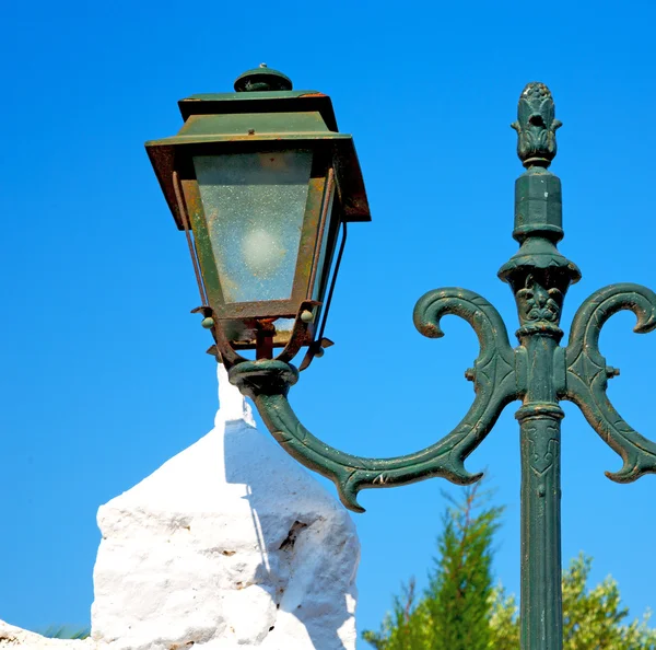 Light europe in the sky of     greece  lantern and  illuminatio — Stock Photo, Image
