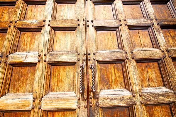 Abstract texture of a brown  italy   europe — Stock Photo, Image