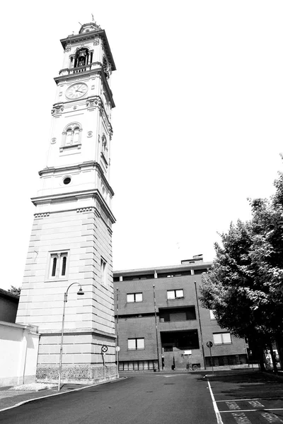 Klocktornet i Italien att bygga Europa gamla sten och bell — Stockfoto
