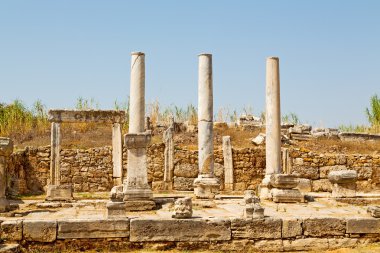  Perge inşaat Asya Roma Tapınağı 