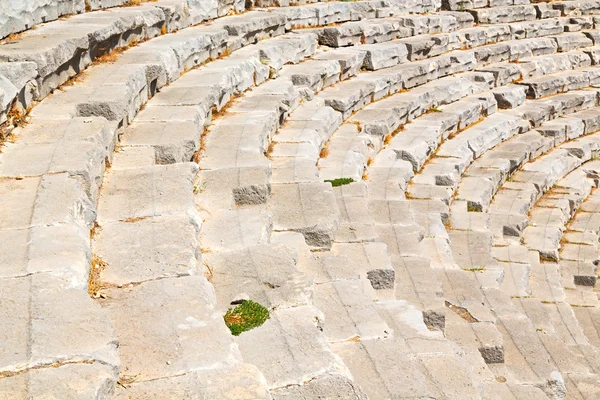 In der Türkei Europa Myra abstrakte Textur und grau — Stockfoto