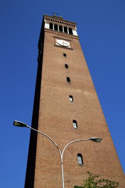 Castellanza eski soyut İtalya sokak lambası