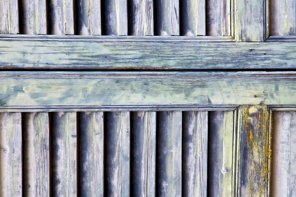 Window  varese palaces italy     wood venetian blind — Stock Photo, Image