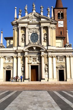 Busto arsizio içinde eski kilise tuğla  