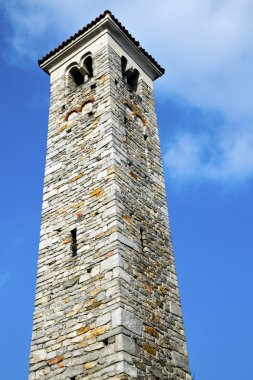   Varano borghi eski soyut İtalya  