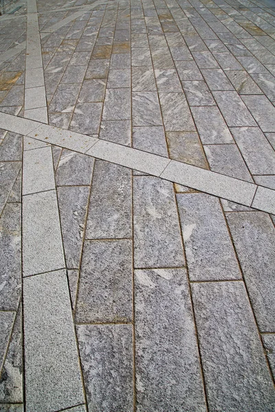 Tijolo em casorato sempione rua lombardia — Fotografia de Stock