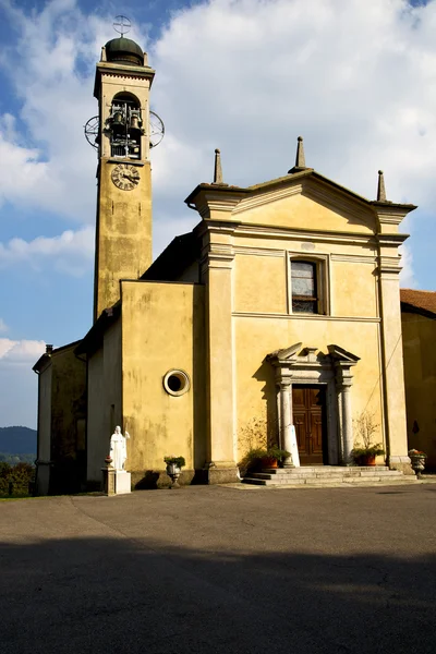 In der comabbio alte kirche italien lombardei — Stockfoto