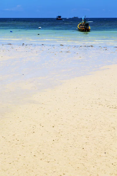 Asia en la isla de la bahía de kho tao tailandia blanca y sur s — Foto de Stock