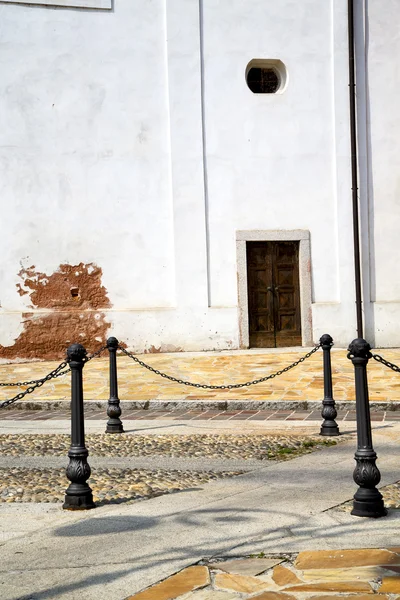 Italia lombarda nel vecchio scalino della torre santo antonino — Foto Stock