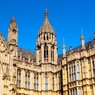 eski Londra tarihi Parlamento cam pencere structu