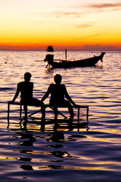 Ve Tayland kho tao defne deniz suyu — Stok fotoğraf