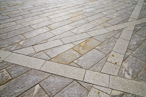 Sempione Caddesi Varese 'de tuğla. — Stok fotoğraf