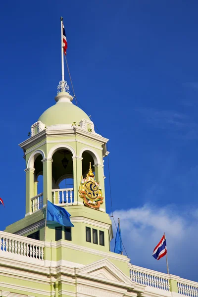 泰国亚洲曼谷国旗天空和颜色宗教 — 图库照片