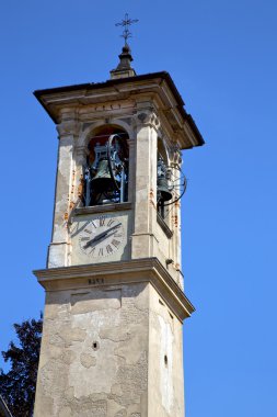 castronno eski soyut tüm kule çan güneşli gün kilise