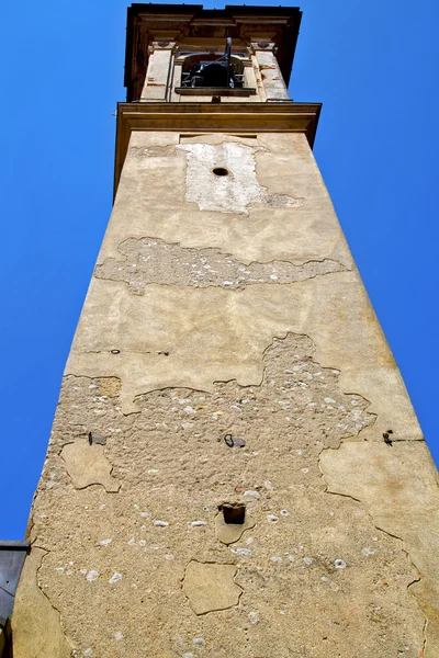 Castronno  abstract    church tower bell sunny — Stock Photo, Image