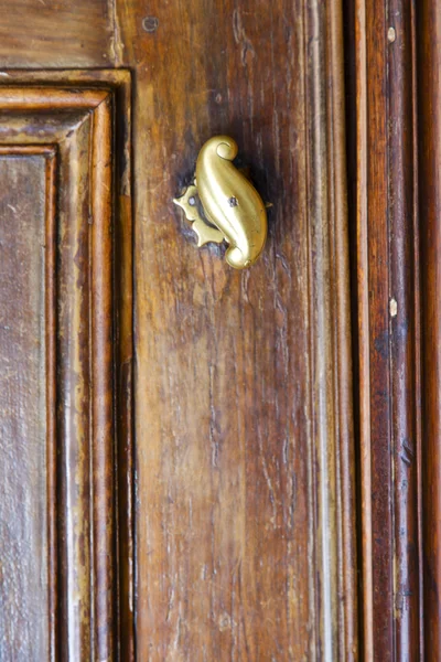 Abstract  house  door     italy — Stock Photo, Image