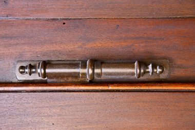 vedano olona paslı pirinç kahverengi bir kapı tokmağı varese