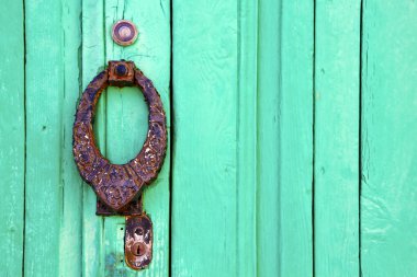 tokmağı lanzarote soyut kapı ahşap  