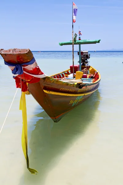 Proa tailandês tao baía ásia mar — Fotografia de Stock