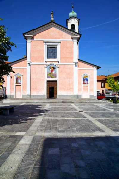 Abstrakta mornago i Italien den gamla muren — Stockfoto