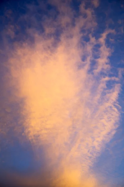 Východ slunce barevné nebe — Stock fotografie