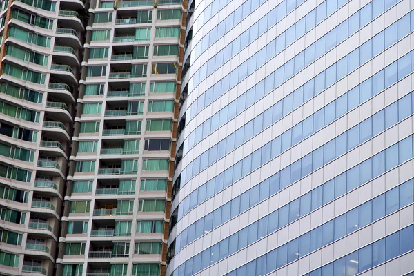 Asia ventana terraza el centro de Bangthailand — Foto de Stock