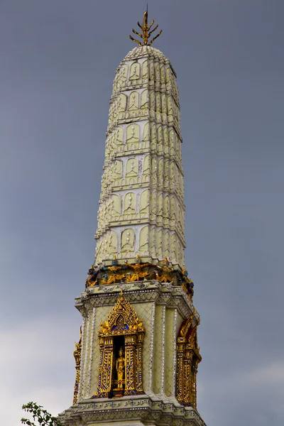 Thaiföld Bangkok Rain Temple absztrakt kereszt színek mosai — Stock Fotó