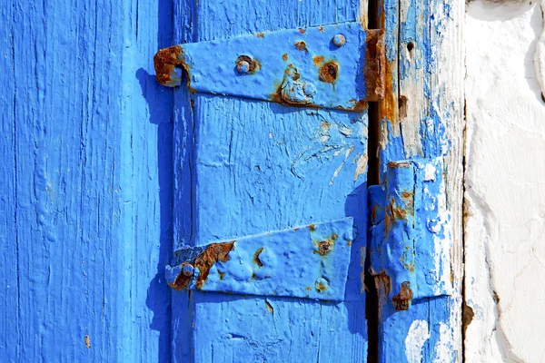Morocco  africa the old wood  zip — Stock Photo, Image