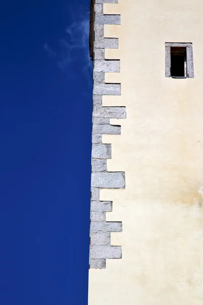 Kříž Lombardie Itálie varese abstrac kostel zlomil brike — Stock fotografie