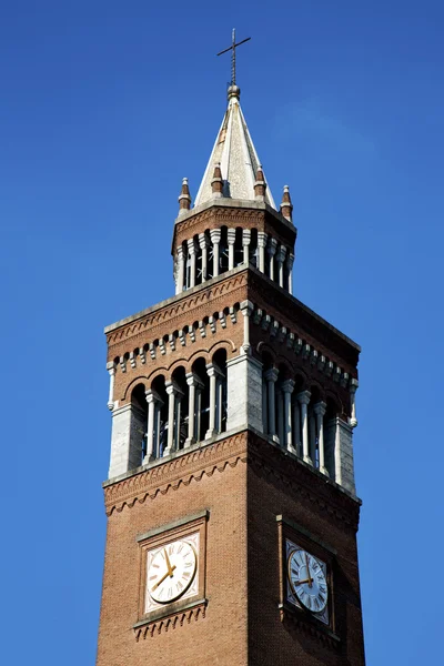 Castellanza old  t in  italy   the    sunny day — Stock Photo, Image