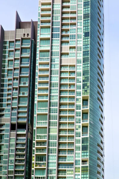 Bangjalá terraza distrito palacios moderno edificio — Foto de Stock