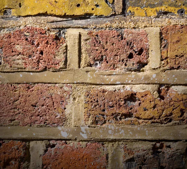 En Londres la textura abstracta de una antigua pared y la ruina — Foto de Stock