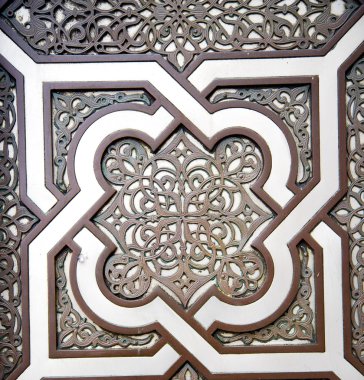 gri metal paslı Fas Afrika eski ahşap cephe hom