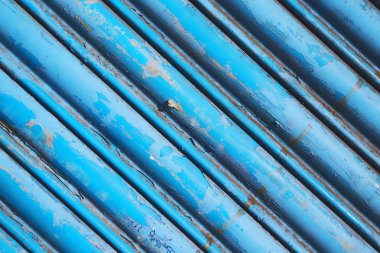 Londra korkuluk Çelik mavi soyut metal  