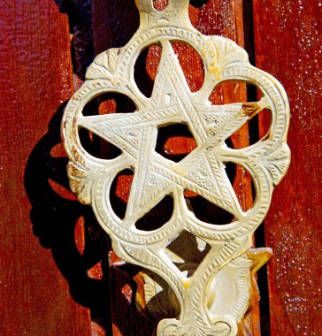 Afrika altın metal paslı kahverengi Fas