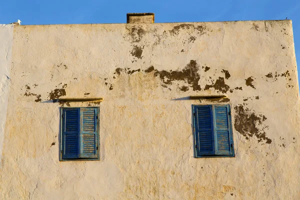 Window in morocco africa and   brick historical — Stock Photo, Image