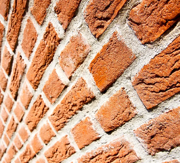 Brique étape abstraite en italie vieux mur et texture matériau th — Photo