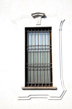 Avrupa İtalya Lombardiya milano eski penceresindeki deklanşör