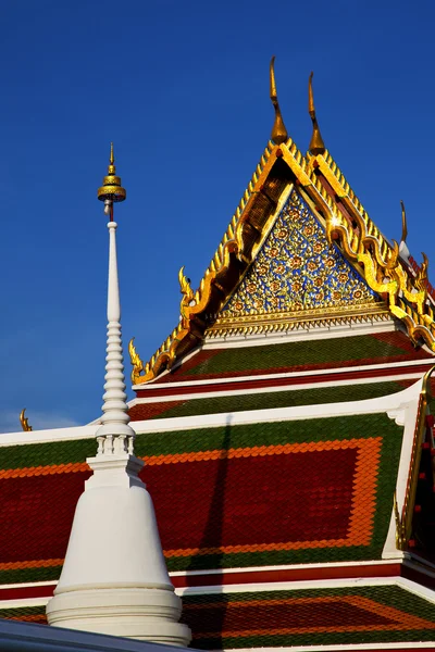 Bangkok no templo torre abstrata de Tailândia — Fotografia de Stock