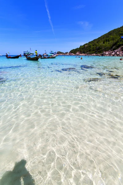 Asie v kho tao bay b loď Thajsku a Jihočínském moři — Stock fotografie