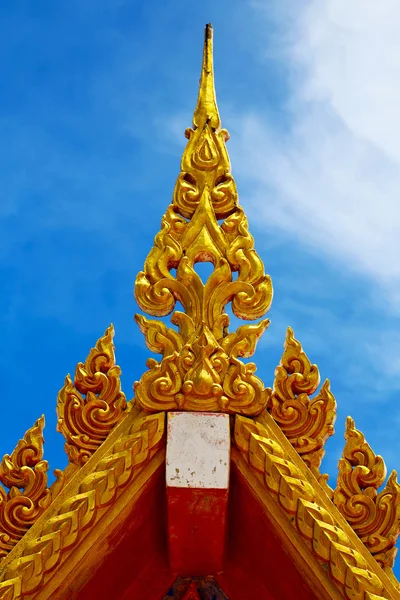 Kho samui bangascar nel tempio d'oro — Foto Stock