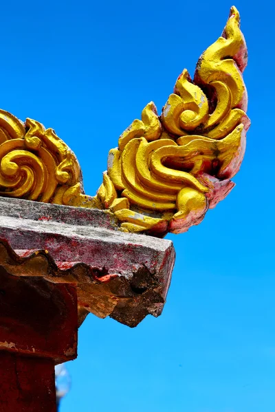 Bangkok i thailand anskärning av buddha guld templet — Stockfoto