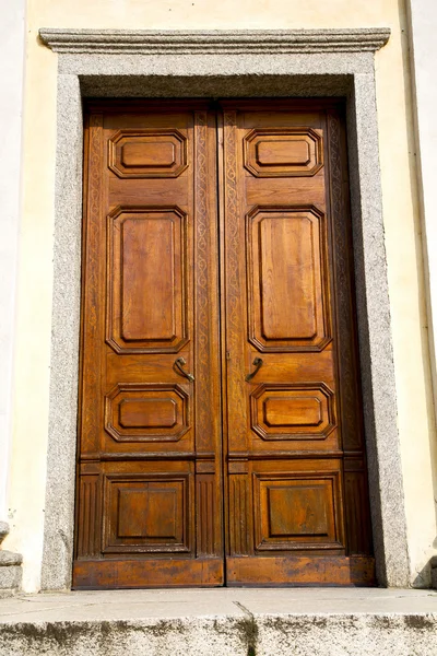 Tür italien lombardei im milano — Stockfoto